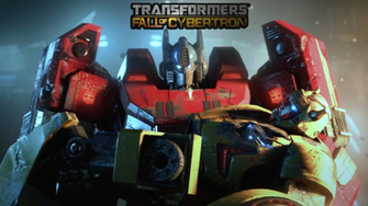 Transformers Fall Of Cybertron Logo Wallpaper