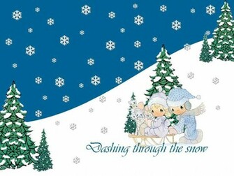 Precious Moments Christmas Wallpaper