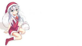 Christmas Simple Background Kafuu Chino Gochuumon Wa Usagi Desu