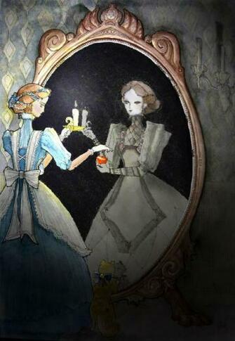Look Into The Mirror By Glorielfwings