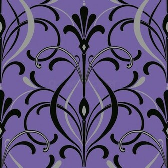 Stunning Purple Black Silver Art Deco Wallpaper Gowallpaper