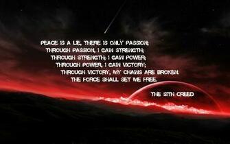 Sith Creed Computer Wallpaper Desktop Background Id
