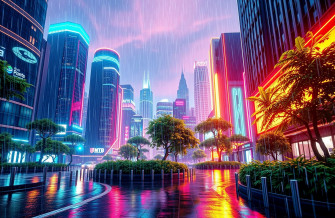 3d Rain Wallpaper