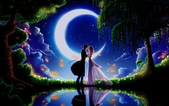 Lovers Love Wallpaper