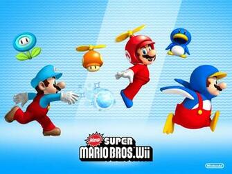 New Super Mario Bros Wii Wallpaper