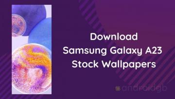 Samsung Galaxy A23 Stock Wallpaper Here