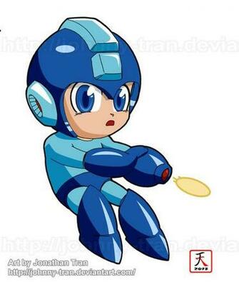 Chibi Megaman By Johnny Tran