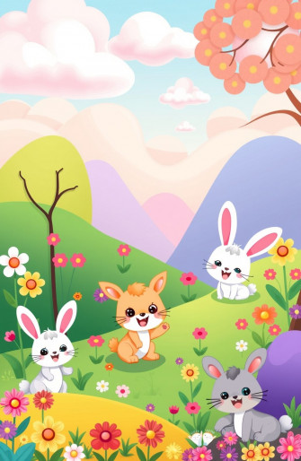 Cute Cartoon Wallpaper For Girls