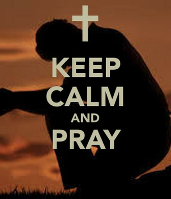 Keep Calm And Pray Carry On Image Generator