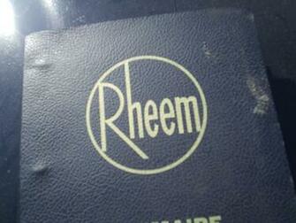Rheem Service Manual Rheemaire Bulletins On Series Rb57