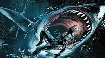 Dc Comics Sharks Aquaman Wallpaper HD