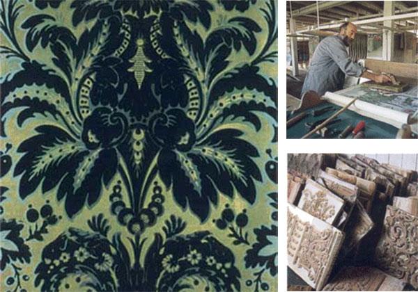 Zuber Woodblocked Wallpaper Interior Design Inspiration Eva