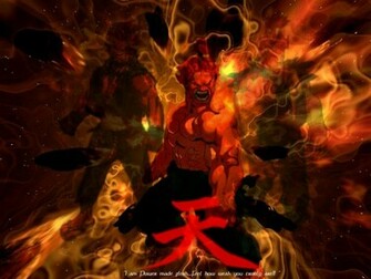 Street Fighter Akuma Papel De Parede Wallpaper