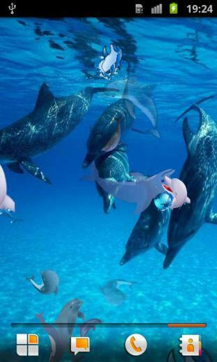 Dolphin Live Wallpaper Screenshot