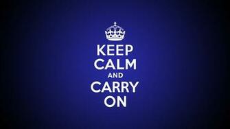 HD Keep Calm And Carry On Wallpaper