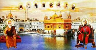Wallpaper On The Net Ten Gurus Of Sikh