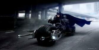 Dark Knight Rises Batman Bat Pod Wallpaper Craft