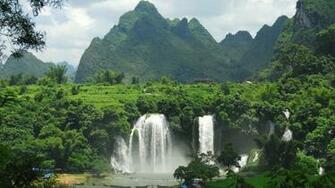 Detian Falls Vietnam Wallpaper