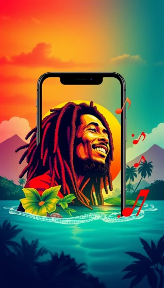 Bob Marley Phone Wallpaper