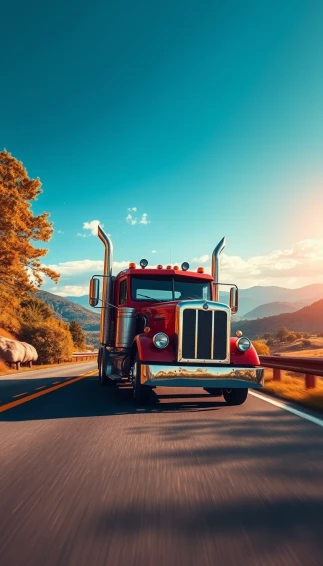 Truckin Wallpaper