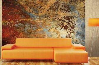 Denton Mural On Dahlia Wallpaper