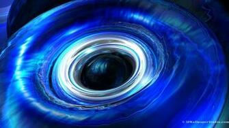Blue Photon Wave Abstract Wallpaper In Screen Resolution