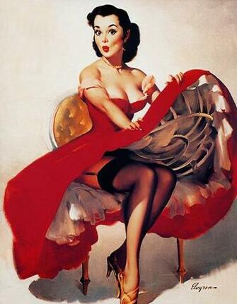 Pin Up Girl Tattoo Sketches