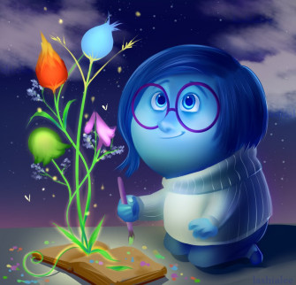 Sadness Inside Out Wallpaper