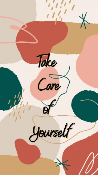 Self Care Phone Wallpaper In