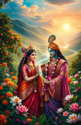 Radha Krishna HD Wallpaper