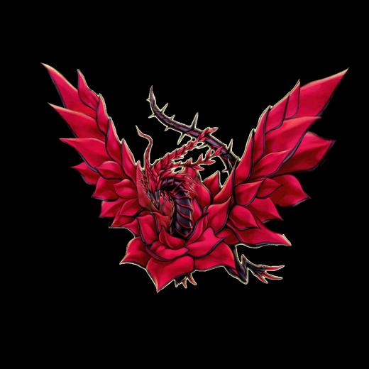 Black Rose Dragon Wallpaper
