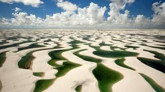 Lencois Maranhenses National Park Wallpaper Nature