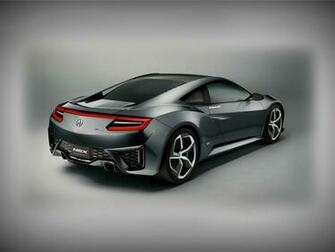 Honda Acura Nsx Concept Car Wallpaper