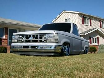 Dropped Ford F Lowered Truck Picture