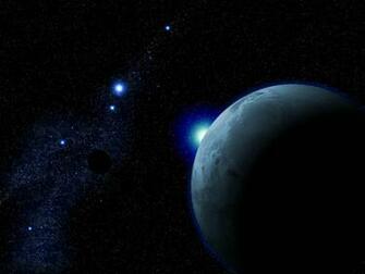 Wallpaper Blue Space
