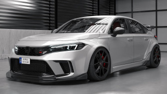 Civic Type R Gets Wide Body Treatment Via Digital Renders S2ki