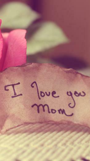 Love You Mom iPhone 5s Wallpaper iPad
