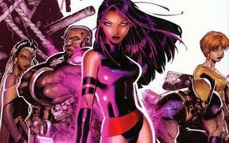 Psylocke Marvel Comics Storm Character Wallpaper