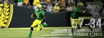 Oregon Vs Arkansas State Football Cover Photo