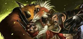 Dota Lone Druid And Lycanthrope Wallpaper