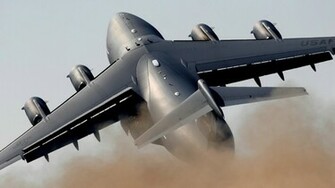 Boeing C Globemaster Iii Aircraft Close Up