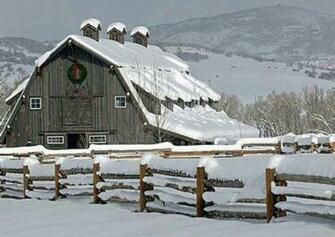 Julie Craig On The Farm In Winter