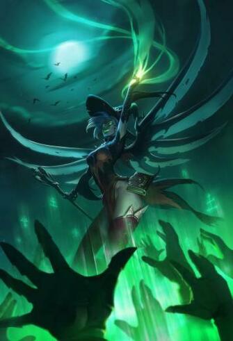 HD Wallpaper Video Game Digital Witch Hat Halloween