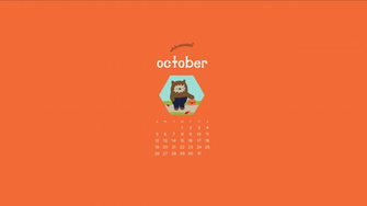 By Admin Comments Off On October Calendar Wallpaper