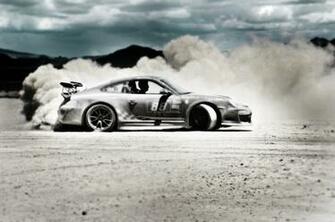 Wongseng HD Wallpaper Porche Car Sand Drift