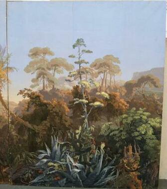Zuber Wallpaper Panels Les Zones Terrestres At 1stdibs