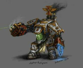 Warhammer 40k Grey Knight Wallpaper Greyknight Dreadnought Var By