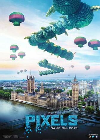 Pixels Movie HD Wallpaper Still Shots Volganga