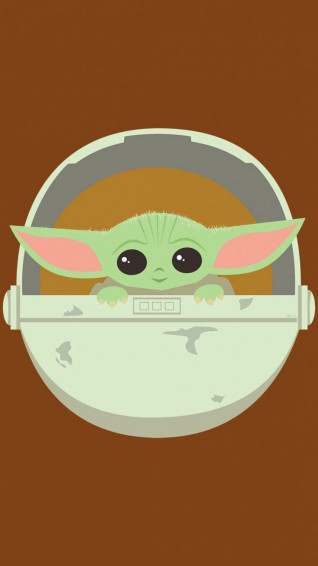 Floating Baby Yoda Wallpaper Picture Image
