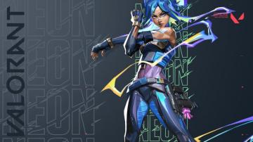 Neon Valorant 4k Ultra HD Wallpaper Background Image